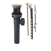 PlumbPak® Polished Brass Bathroom Sink Pop-Up Drain, P820-70PB