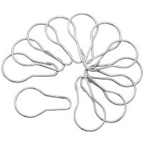 PlumbPak® Metal Shower Curtain Pins, 12 count, PP825-25
