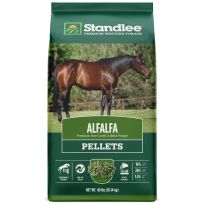 Standlee Premium Alfalfa Pellets, 1175-30101-0-0, 40 LB Bag