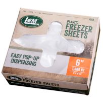 Lem® Plastic Freezer Sheets, 1,000 Sheets, 1728, 6 IN x 10-3/4 IN