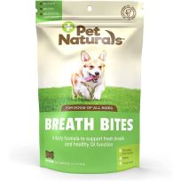 Pet Naturals® Breath Bites, Chicken Liver Flavor, 60 Chews, 0700721.060