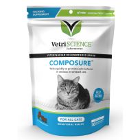 VetriSCIENCE® Composure Calming Supplement, Chicken & Trout Flavor, 30-Count, 090011M.030