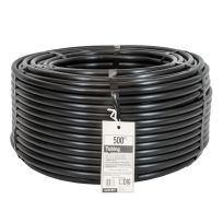DIG® Poly Tubing, .700 IN OD, B37, Black, 1/2 IN