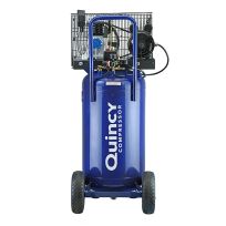 Quincy Single Stage Vertical Portable Air Compressor, 2 HP, 7.0 CFM, Q12124VPQ, 24 Gallon