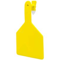 Z-Tag™ 1-Piece Blank Cow Ear Tag, Yellow, 25-Pack, 700 2500-363