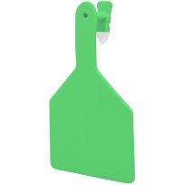 Z-Tag™ 1-Piece Blank Cow Ear Tag, Green, 25-Pack, 700 2500-365