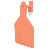 Z-Tag™ 1-Piece Blank Calf Ear Tag, Orange, 25-Pack, 700 2500-372