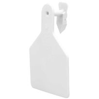 Z-Tag™ 1-Piece Blank Calf Ear Tag, White, 25-Pack, 700 2500-374