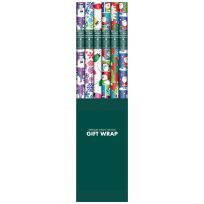 Papercraft Whimsical Holiday Theme Gift Wrap, IG164992, Assorted, 75 SQ FT