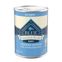 BLUE™ Homestyle Recipe™ Puppy Chicken Dinner with Garden Vegetables, 476-216-15, 12.5 OZ Can