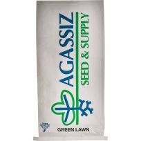 Agassiz Seed Green Lawn Mix Grass Seed, 4400108, 25 LB