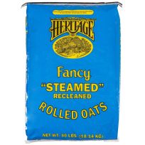 HERITAGE® Steamed Rolled Oats, 0433T, 40 LB Bag