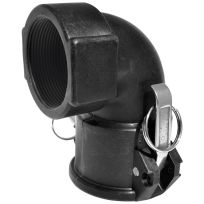 GreenLeaf Camlock DL, 90 Degree Elbow, 2 IN Female Coupler x 2 IN FPT, 200D90