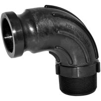 GreenLeaf 90 Degree Sweep Elbow, 3 IN Male Adapter x 3 IN MPT, 300FSWP90