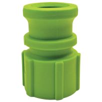 GreenLeaf Garden Hose Camlock AG, 3/4 IN Female GHT x 3/4 IN Male Adapter, GLP075AG