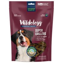 Wildology® SUPERFOOD TREATS Beef Super Grillers Dog Treats, WD033, 24 OZ
