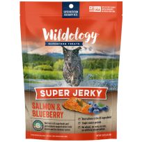 Wildology® SUPERFOOD TREATS Salmon & Blueberry Super Jerky, WD049, 12 OZ