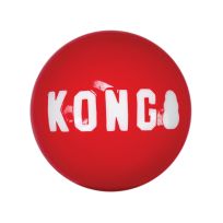 Kong Signature Balls, 2-Pack, SKB1, Red, Large