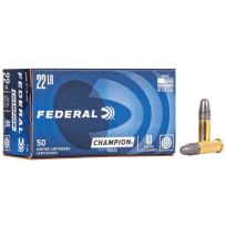 FEDERAL® Champion 22 LR 40 Grain Rimfire Ammunition, 50-Rounds, 510