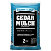 Timberline Cedar Mulch, 52055477, 2 CU FT