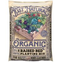 Just Natural Organic Raised Bed Soil, 50150142, 1.5 CU FT