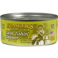EVANGER'S® Heritage Classic Goin' Fishin' Dinner for Cats, 10083, 5.5 OZ Can