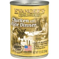 EVANGER'S® Heritage Classic Chicken & Rice Dinner for Dogs, 10118, 12.5 OZ Can