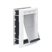 PetSafe® Plastic Pet Door, PPA00-10958, White, Small