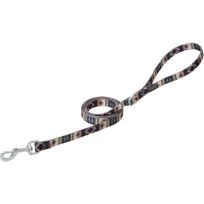TERRAIN D.O.G. Premium Patterned Dog Leash, Trekking West, 07630-12-04-259, 3/4 IN x 4 FT