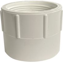 PVC Female Pipe Adapter, Schedule 40, 1-1/2 IN FPT x 1-1/2 IN Hub, 192891