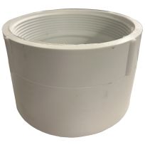 PVC Female Pipe Adapter, 4 IN Hub x 4 IN FPT, 192894