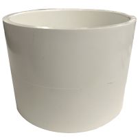 PVC Pipe Coupling, 2 IN Hub, 193002