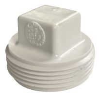 PVC Cleanout Plug, Schedule 40, 3 IN MPT, 193053S