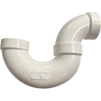 PVC P-Trap with Cleanout, DWV, 2 IN Hub, 193202