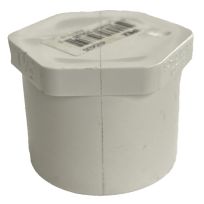 PVC Pipe Plug, Schedule 40, 1-1/2 IN Spigot, 435635