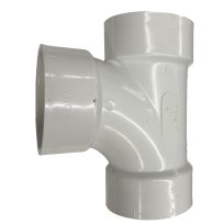 PVC Sanitary Pipe Tee, Schedule 40, DWV, 3 IN Hub, 192153