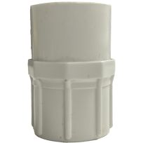 PVC Female Pipe Adapter, Schedule 40, 1/2 IN Slip x 1/2 FPT, 435559