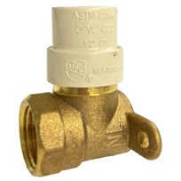 CPVC 90 Degree Drop Ear Pipe Elbow, 1/2 IN FPT, 440-030NL