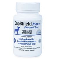 CapShield Maxx Chewable Dewormer, Puppy & Small Dog 2-10 LB, 6-Count, FTL41