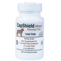 CapShield Maxx Chewable Dewormer, Large Dog 91-132  LB, 6-Count, FTL45