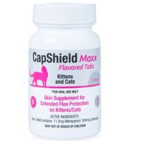 CapShield Maxx Chewable Dewormer, Kitten & Cat 7-15 LB, 6-Count, FTL46