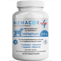 NEMACOR Max 4 Dewormer, Puppy & Small Dog 2-20 LB, 2-Count, ADV21