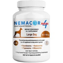 NEMACOR Max 4 Dewormer, Large Dog 46-118 LB, 2-Count, ADV23