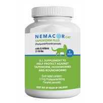 NEMACOR Tapeworm Plus, Kitten & Cat 2-16 LB, 5-Count, ADV24