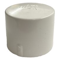 PVC Pipe Cap, Schedule 40, 1-1/4 IN Slip, 435410