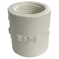 PVC Pipe Coupling, Schedule 40, 1 IN FPT, 435468