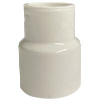 PVC Reducer Pipe Coupling, Schedule 40, 1 IN x 3/4 IN, 435760