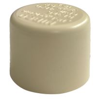 CPVC Pipe Cap, Schedule 40, 1/2 IN, T00210D