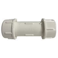 PVC Compression Coupling, Schedule 40, 1 IN, 160-105/P600U