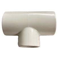 PVC Pipe Tee, Schedule 40, 1-1/4 IN Slip, 435778